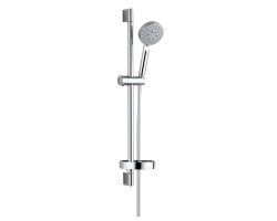 Mereo, Sprchová souprava, pětipolohová sprcha, posuvný držák, šedostříbrná hadice, mýdlenka CB900HM