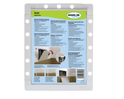 Magnetická dvířka pod obklady 250x330