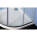 EASY LINE čtvrtkruhová sprchová zástěna 900x900mm, sklo BRICK