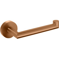 X-ROUND COPPER držák toaletního papíru, měď mat