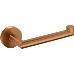 X-ROUND COPPER držák toaletního papíru, měď mat
