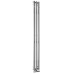 PILON otopné těleso 196x1800mm, se třemi háčky pro ručník, chrom