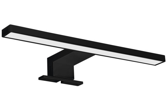 SERAPA LED svítidlo 5W, 230V, 300x40x100mm, IP44, plast, černá mat