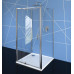 EASY LINE třístěnný sprchový kout 800-900x900mm, pivot dveře, L/P varianta, čiré sklo
