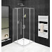 SIGMA SIMPLY sprchové dveře posuvné pro rohový vstup 800 mm, čiré sklo