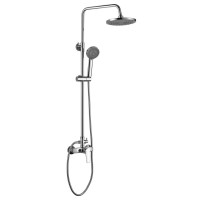 BARON sprchový sloup s pákovou baterií, chrom BARON sprchový sloup s pákovou baterií, chrom