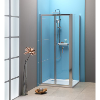 EASY LINE sprchové dveře skládací 700mm, čiré sklo