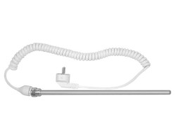 Elektrická topná tyč bez termostatu, kroucený kabel, 900 W
