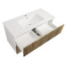 PANEDA STRIP umyvadlová skříňka 99,5x55x45,2cm, dub emporio