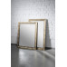 DEGAS zrcadlo v dřevěném rámu 616x1016mm, černá/starobronz