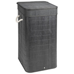 TATAMI koš na prádlo 35,5x63x35,5cm, černá/bílá