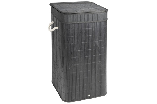 TATAMI koš na prádlo 35,5x63x35,5cm, černá/bílá