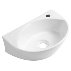 LIZA keramické umývátko 40x27cm, bílá