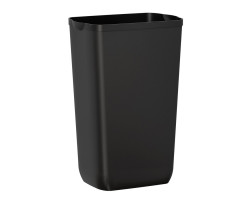 COLORED odpadkový koš nástěnný 23l, ABS, černá mat