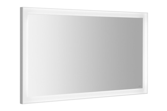 FLUT zrcadlo s LED osvětlením 1200x700mm, bílá