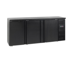 Minibar, plné křídlové dveře, černá TEFCOLD CBC 310