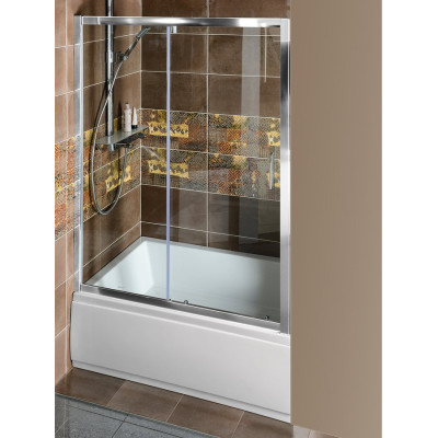 AKCE - DEEP sprchové dveře 1300x1650mm, čiré sklo