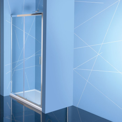EASY LINE sprchové dveře 1400mm, čiré sklo