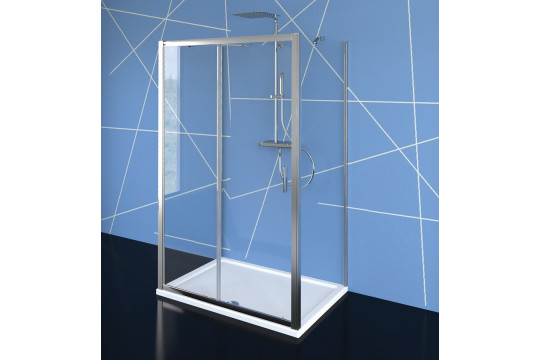 EASY LINE třístěnný sprchový kout 1100x900mm, L/P varianta, čiré sklo