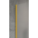 VARIO GOLD MATT jednodílná sprchová zástěna k instalaci ke stěně, čiré sklo, 1300 mm