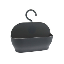 SHARON police do sprchy závěsná, plast, šedá