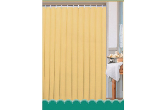 Závěs 180x180cm, 100% polyester, jednobarevný béžový