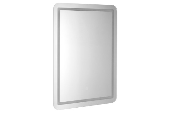 SALICA zrcadlo s LED osvětlením 60x80cm, dotykový senzor, stmívatelné