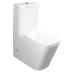 PORTO RIMLESS WC kombi, spodní/zadní odpad, bílá