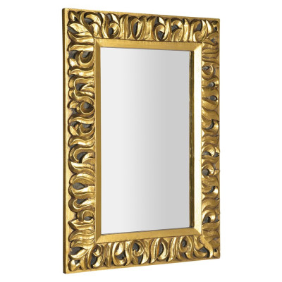 ZEEGRAS zrcadlo v rámu, 70x100cm, zlatá