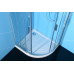EASY LINE čtvrtkruhová sprchová zástěna 900x800mm, čiré sklo