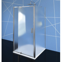EASY LINE třístěnný sprchový kout 800-900x900mm, pivot dveře, L/P varianta, Brick sklo