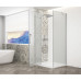 TRINITY CHROME čtvercový sprchový kout 800x800mm, matné sklo, levé