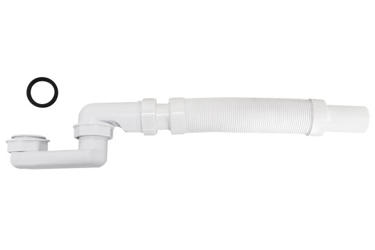 Sifon s flexi připojovací hadicí