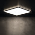 AZPO stropní LED svítidlo, 420x420mm, 22W, IP54, černá mat