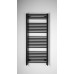DIRECT otopné těleso s bočním připojením 600x1320 mm, černá mat