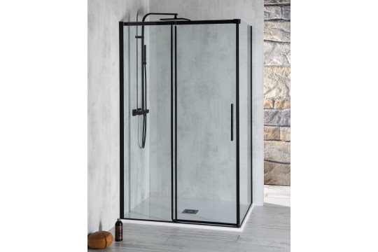 ALTIS LINE BLACK obdélníkový sprchový kout 1100x800 mm, L/P varianta