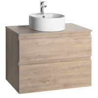 ALTAIR sestava koupelnového nábytku, š. 78,1 cm, dub emporio