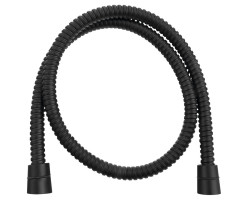 POWERFLEX opletená sprchová hadice, 120cm, černá mat