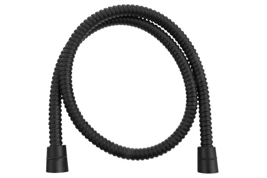 POWERFLEX opletená sprchová hadice, 120cm, černá mat
