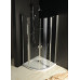 ONE čtvrtkruhová sprchová zástěna 900x900 mm, čiré sklo