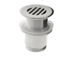 Umyvadlová výpust 5/4“, neuzavíratelná, tl.25-50mm, chrom Umyvadlová výpust 5/4“, neuzavíratelná, tl.25-50mm, chrom