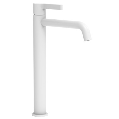 ICONIC stojánková umyvadlová baterie vysoká, bílá mat