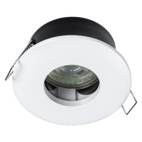 Koupelnové podhledové svítidlo, ø 85mm, GU10OSRAM, 4,3W, 230V, IP65, bílá Koupelnové podhledové svítidlo, ø 85mm, GU10OSRAM, 4,3W, 230V, IP65, bílá
