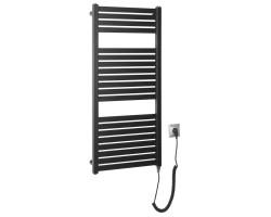 TONDI-E elektrické otopné těleso rovné 450x970 mm, 300W, černá mat