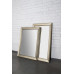 CORONA zrcadlo v dřevěném rámu 728x928mm, champagne