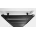 DIRECT otopné těleso s bočním připojením 450x1680 mm, černá mat