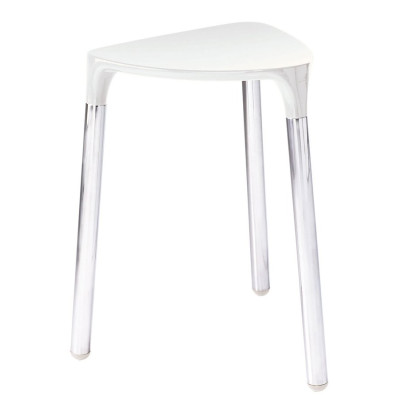 YANNIS koupelnová stolička 37x43,5x32,3 cm, bílá
