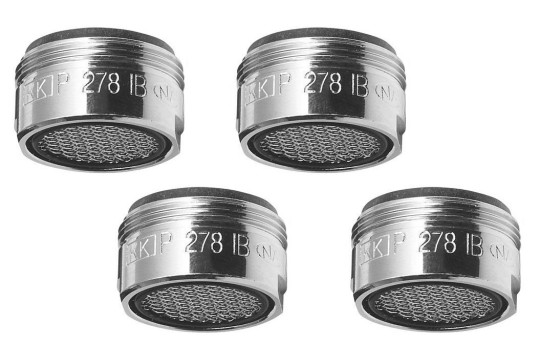 SET 4x perlátor vnější závit M20x1, chrom