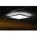 SILVER stropní LED svítidlo 28x28cm, 10W, 230V, 3000K/4000K/6500K, IP44, chrom