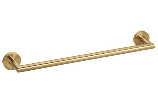 X-ROUND GOLD držák na ručníky 450mm, zlato mat